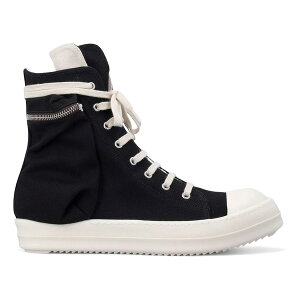 Rick Owens ���b�N�I�E�G���X �����Y �X�j�[�J�[ �yRick Owens DRKSHDW Temple Cargo Sneaks Black Milk�z �T�C�Y US_10(28.0cm) Black/Milk/Milk