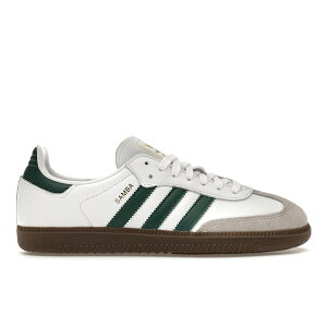adidas �A�f�B�_�X �����Y �X�j�[�J�[ �yadidas Samba OG Cloud White Collegiate Green�z �T�C�Y US_M_14 Cloud White/Collegiate Green/Clear Granite