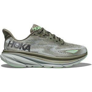 Hoka One One �z�J�I�l�I�l �����Y �X�j�[�J�[ �yHoka One One Clifton 9 Olive Haze�z �T�C�Y US_8.5(26.5cm) Olive Haze/Mercury