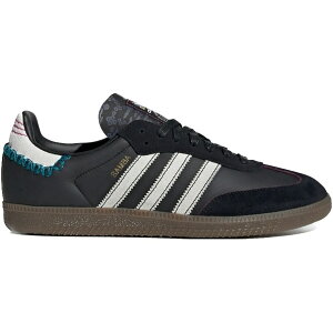 adidas �A�f�B�_�X �����Y �X�j�[�J�[ �yadidas Samba OG Fefei Ruan Chinese New Year Pack Black�z �T�C�Y US_6(24.0cm) Core Black/Footwear White/Teal