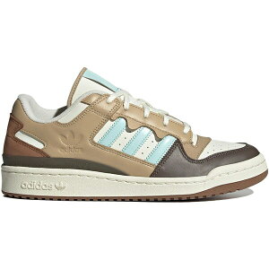 adidas �A�f�B�_�X �����Y �X�j�[�J�[ �yadidas Forum Low Treats For Your Feets Choc Mint�z �T�C�Y US_9(27.0cm) White/Brown