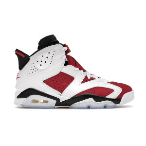 Jordan �W���[�_�� �����Y �X�j�[�J�[ �yJordan 6 Retro Carmine (2021)�z �T�C�Y US_10(28.0cm) White/Black-Carmine