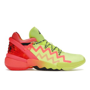 adidas �A�f�B�_�X �����Y �X�j�[�J�[ �yadidas D.O.N. Issue #2 Fire of Greatness�z �T�C�Y US_9(27.0cm) Solar Yellow/Solar Red/Core Black
