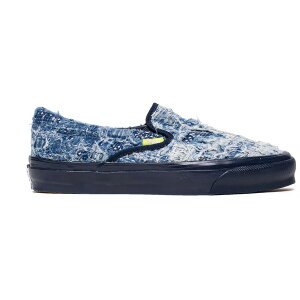 Vans �o���Y �����Y �X�j�[�J�[ �yVans Vault Slip-on LX FDMTL (2021)�z �T�C�Y US_11.5(29.5cm) Indigo/Distressed