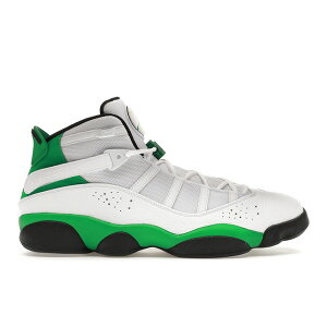 Jordan �W���[�_�� �����Y �X�j�[�J�[ �yJordan 6 Rings Lucky Green�z �T�C�Y US_6(24.0cm) White/Black/Lucky Green