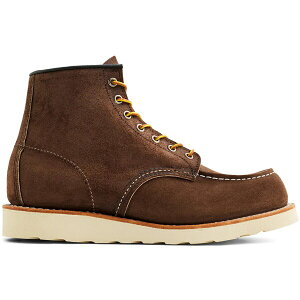 Red Wing Shoes ���b�h�E�B���O �����Y �X�j�[�J�[ �yRed Wing Shoes Classic Moc 6-Inch Boot Heritage #8836 Chocolate Muleskinner Leather�z �T�C�Y US_8(26.0cm) Chocolate Muleskinner Leather