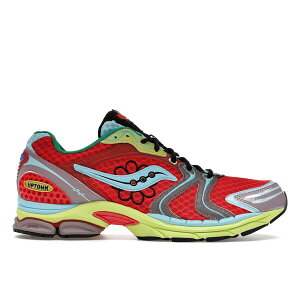 Saucony �T�b�J�j�[ �����Y �X�j�[�J�[ �ySaucony ProGrid Triumph 4 Jae Tips Flowers Grow Uptown Poison Ivy�z �T�C�Y US_7.5(25.5cm) Red/Yellow/Multi-Color