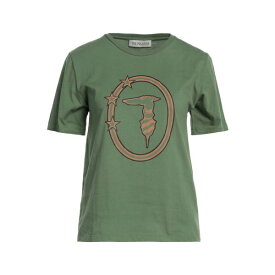 【送料無料】 トラサルディ レディース Tシャツ トップス T-shirts Green