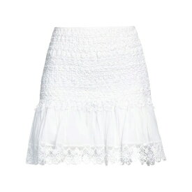 【送料無料】 チャロ ルイス イビザ レディース スカート ボトムス Mini skirts White