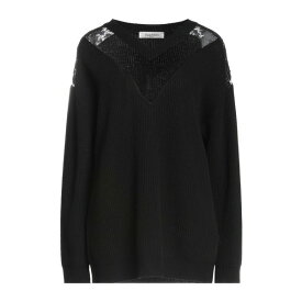 【送料無料】 ヴァレンティノ ガラヴァーニ レディース ニット&セーター アウター Sweaters Black