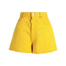 【送料無料】 ディースクエアード レディース デニムパンツ ボトムス Denim shorts Yellow