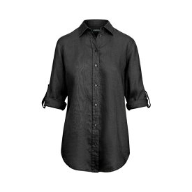 【送料無料】 ラルフローレン レディース シャツ トップス Shirts Black