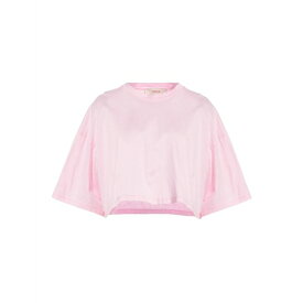 【送料無料】 ユッカ レディース Tシャツ トップス T-shirts Pink