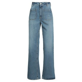 【送料無料】 マニュエル リッツ レディース デニムパンツ ボトムス Jeans Blue