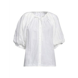 【送料無料】 フレーム レディース シャツ トップス Shirts White