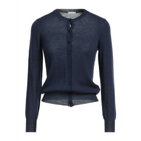 【送料無料】 ロッソピューロ レディース カーディガン アウター Cardigans Navy blue