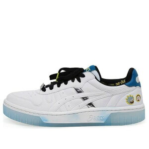 ASICS AVbNX Y Xj[J[ yRick and Morty x ASICS Court-MZ Sneakers White/Blue 1203A197-100z TCY US_M_4