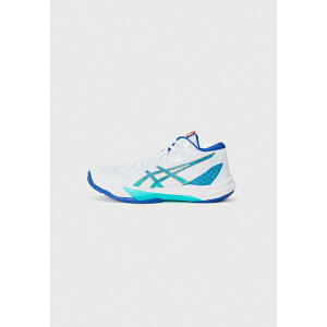 AVbNX Y tBbglX X|[c SKY ELITE 3 - Volleyball shoes - white/blue