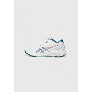 AVbNX Y tBbglX X|[c NETBURNER BALLISTIC - Handball shoes - white/mako blue