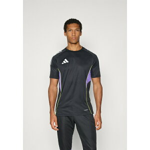 AfB_X Y Vc gbvX TIRO25 - Sports T-shirt - black/purple rush