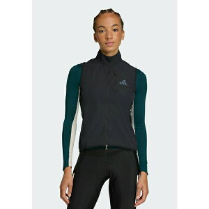 AfB_X fB[X WPbgu] AE^[ ESSENTIALS WINDPROOF - Waistcoat - black