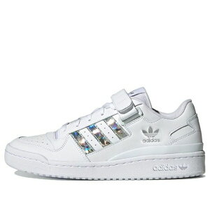 adidas �A�f�B�_�X �����Y �X�j�[�J�[ �yadidas originals Forum Low Sneakers White/Silver GX0214�z �T�C�Y US_7(25.0cm)