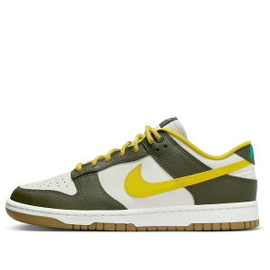 Nike �i�C�L �����Y �X�j�[�J�[ �yNike Dunk Low Retro PRM 'Cargo Khaki Vivid Sulfur' FV3629-371�z �T�C�Y US_7.5(25.5cm)