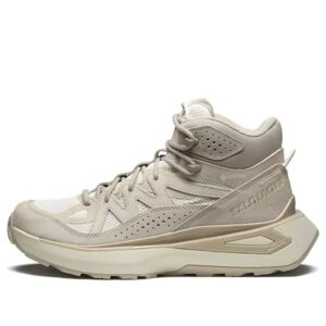 SALOMON T Y Xj[J[ ySALOMON Odyssey ELMT Mid GORE-TEX 'Vanilla Ice Almond' 474373z TCY US_8(26.0cm)