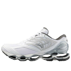 Mizuno �~�Y�m �����Y �X�j�[�J�[ �yMizuno Wave Prophecy LS 'White Silver' D1GA333702�z �T�C�Y US_6.5(24.5cm)