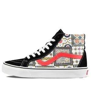 Vans �o���Y �����Y �X�j�[�J�[ �yVans SK8-HI Reissue 'Moroccan Tile Check - Orange' VN0A4BV8687�z �T�C�Y US_6(24.0cm)