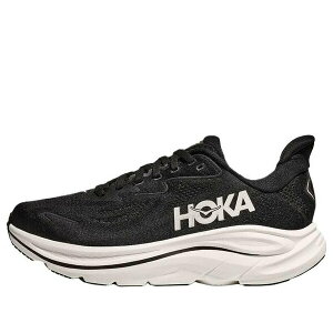 HOKA ONE ONE �z�J�I�l�I�l �����Y �X�j�[�J�[ �yHOKA ONE ONE Clifton 10 Wide 'Black White' 1162032-BWHT�z �T�C�Y US_8.5(26.5cm)