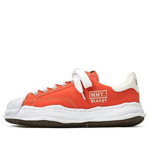 Maison MIHARA YASUHIRO �~�n�����X�q�� �����Y �X�j�[�J�[ �yMaison MIHARA YASUHIRO BLAKEY OG Sole Canvas Low-top Sneaker 'Orange' A08FW735-ORG�z �T�C�Y US_9(27.0cm)