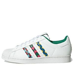 adidas �A�f�B�_�X �����Y �X�j�[�J�[ �yadidas Craig & Karl x Superstar 'White Multi' GX7991�z �T�C�Y US_7.5(25.5cm)