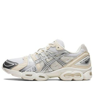 ASICS �A�V�b�N�X �����Y �X�j�[�J�[ �yASICS x WIND AND SEA Gel-Nimbus 9 'White Silver' 1201A801-100�z �T�C�Y US_9(27.0cm)