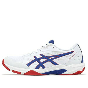 ASICS �A�V�b�N�X �����Y �X�j�[�J�[ �yASICS Gel-Rocket 11 'White Blue Red' 1073A065-105�z �T�C�Y US_9(27.0cm)