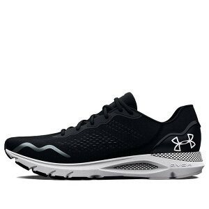 Under Armour A_[A[}[ Y Xj[J[ yUnder Armour HOVR Sonic 6 2E Wide 'Black White' 3026821-001z TCY US_9.5(27.5cm)