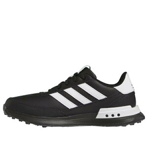 adidas �A�f�B�_�X �����Y �X�j�[�J�[ �yadidas S2G 24 Leather Spikeless Golf 'Black White' IG8192�z �T�C�Y US_7(25.0cm)