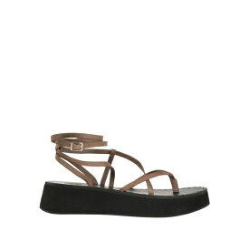 【送料無料】 アッシュ レディース サンダル シューズ Thong sandals Khaki