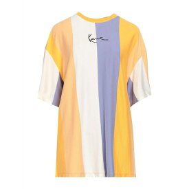 【送料無料】 カール カナイ レディース Tシャツ トップス T-shirts Ocher
