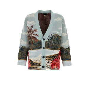 AkC Y jbg&Z[^[ AE^[ Embroidered Wool Blend Cardigan MULTICOLORMULTICOLO
