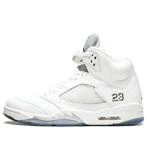 Jordan �W���[�_�� �����Y �X�j�[�J�[ �yAir Jordan 5 Retro 'Metallic White' 2015 136027-130�z �T�C�Y US_11.5(29.5cm)