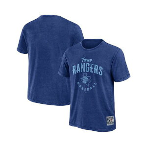 �t�@�i�e�B�N�X �����Y �V���c �g�b�v�X Darius Rucker Men's Collection by Royal Texas Rangers Cooperstown Collection Washed T-Shirt Royal