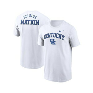 iCL Y Vc gbvX Men's White Kentucky Wildcats Blitz 2-Hit T-Shirt White