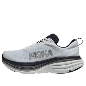 HOKA ONE ONE �z�J�I�l�I�l �����Y �X�j�[�J�[ �yHOKA ONE ONE Bondi 8 'White Black' 1123202-WBLC�z �T�C�Y US_M_13
