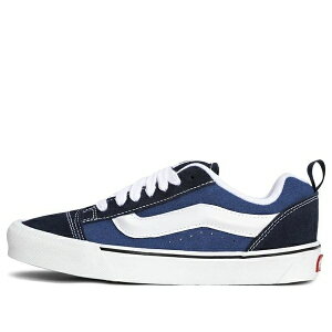 Vans �o���Y �����Y �X�j�[�J�[ �yVans Knu Skool 'Navy' VN0009QCNWD�z �T�C�Y US_M_4