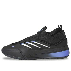 adidas �A�f�B�_�X �����Y �X�j�[�J�[ �yadidas Dame 9 'Core Black Cobalt Blue' JI1938�z �T�C�Y US_12.5(30.5cm)
