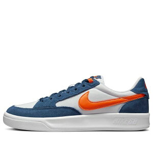 Nike �i�C�L �����Y �X�j�[�J�[ �yNike Adversary Premium SB 'Navy Safety Orange' CW7456-402�z �T�C�Y US_5(23.0cm)