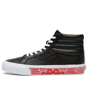 Vans �o���Y �����Y �X�j�[�J�[ �yVans Sk8-Hi Reissue LX 'Bandana - Black Racing Red' VN0A4BVHIZQ�z �T�C�Y US_8.5(26.5cm)
