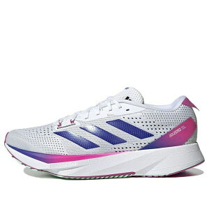 adidas AfB_X Y Xj[J[ yadidas Adizero SL 'White Lucid Blue Fuchsia' GV9095z TCY US_M_13