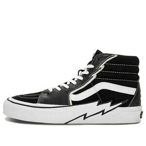 Vans �o���Y �����Y �X�j�[�J�[ �yVans Sk8-Hi VLT LX x Mastermind World 'Bolt - Punk Culture' VN0007PSBLK�z �T�C�Y US_7(25.0cm)